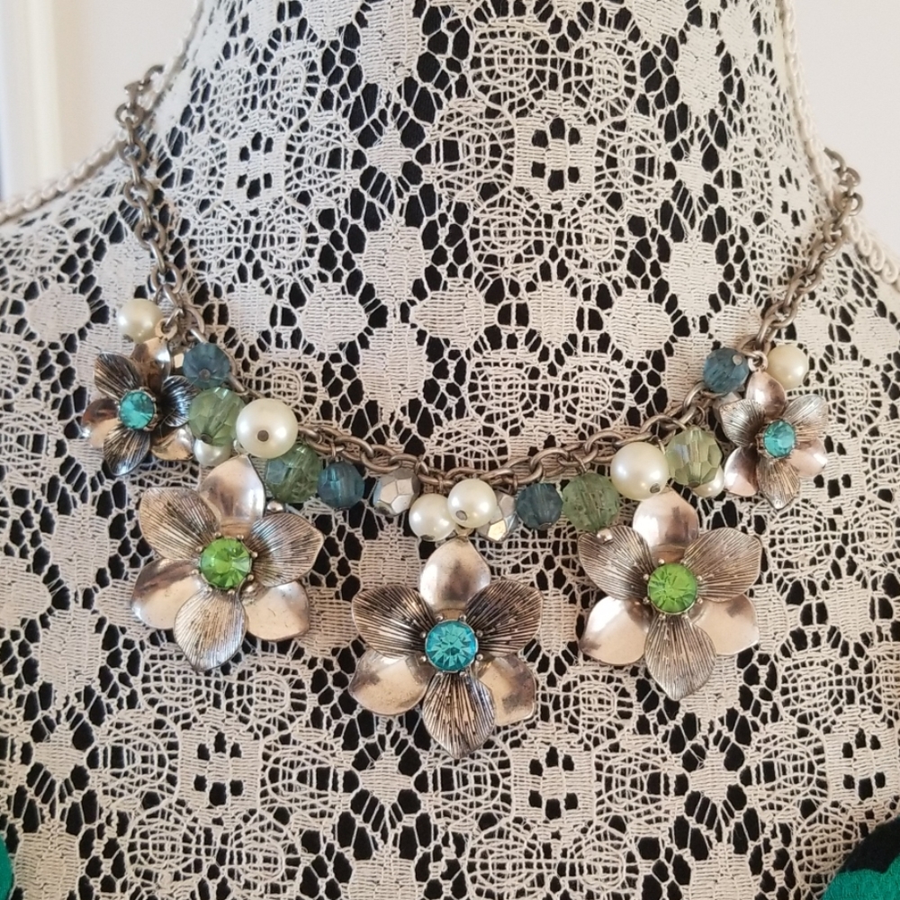 Premier Designs Garden Gate Statement Necklace - image 2